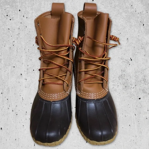 L. L. Bean 8" Duck Boots • NEW/NEVER WORN • Size 6 (fits more like a 7) - Picture 2 of 12